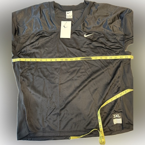 Nike vapor varsity black football mesh jersey NWT 908729-010 - Picture 8 of 9